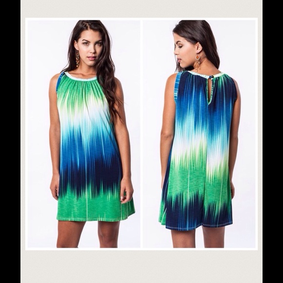 βSOLD OUT βOmbrΓ© Shift Dress - Picture 2 of 2