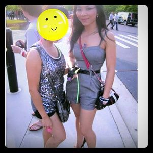 XS Grey Guess Romper