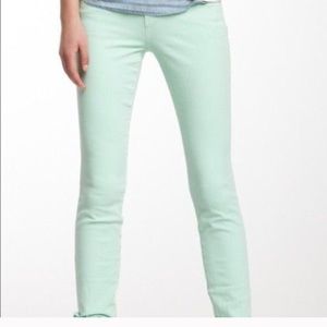Shimmer green Joes jeans