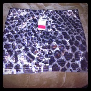 Sequin Party Mini Skirt