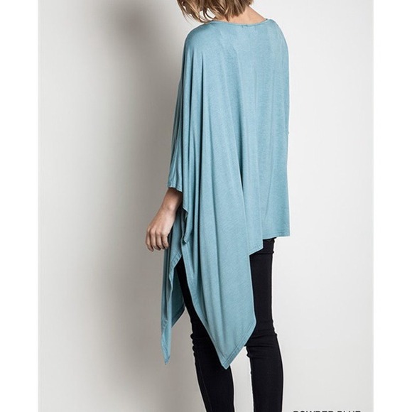 LOWEST PRICE "Drama Queen" Asymmetrical Hem Top - Picture 3 of 4