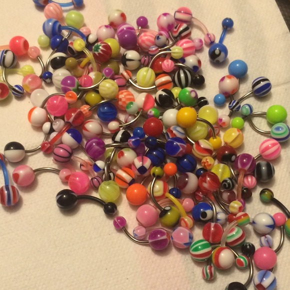 Belly button rings!! 6 for $6!!