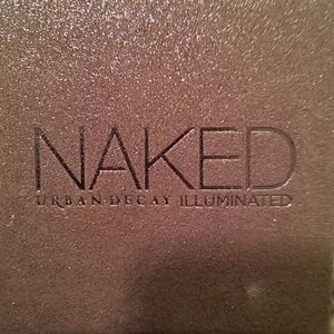 Urban decay naked body shimmer powder.