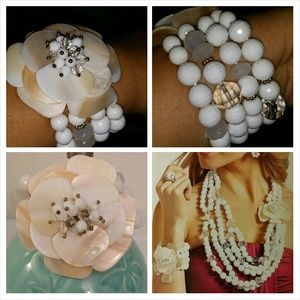 Genuine mother- of -pearl bracelet