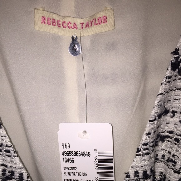 Rebecca Taylor Tweed Dress NWT - Picture 3 of 3