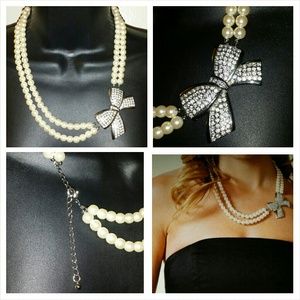 Genuine Austrian crystal necklace.