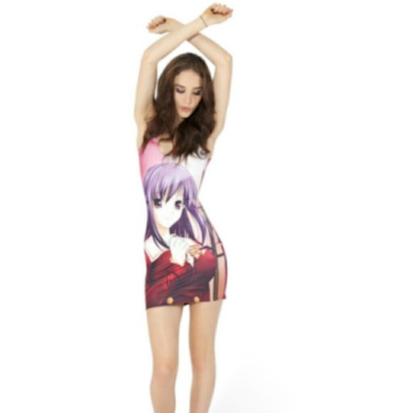 Black Milk Clothing Manga Girl Dress size:L