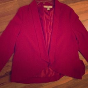 Red blazer