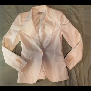 Zara white blazer