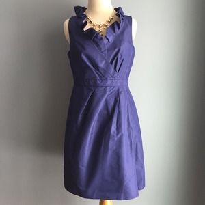 J. Crew Blakely Silk Taffeta Dress