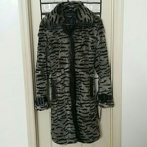 100% rabbit fur Bebe coat