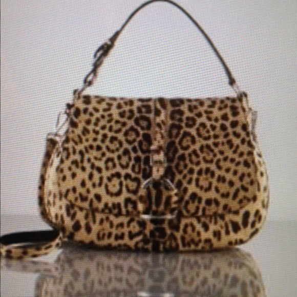 Ralph Lauren Leopard Haircalf Bag REDUCED - Picture 1 of 4