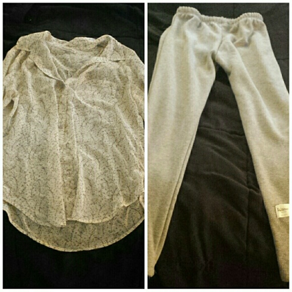BUNDLE for @narisahowl -- sheer shirt + cat tights
