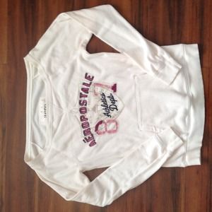 Off the shoulder sweatshirt