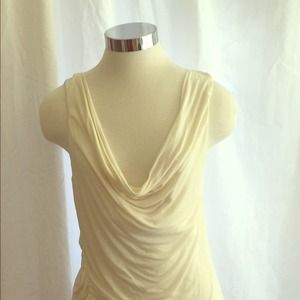 Velvet brand sleeveless cream tank top