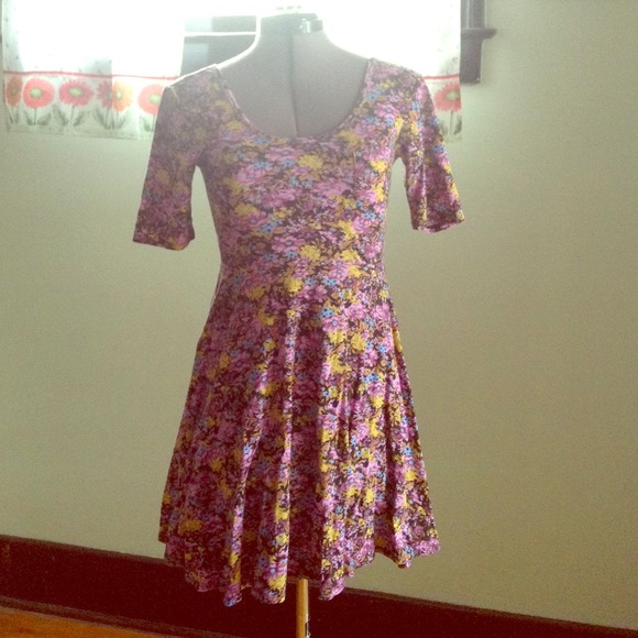 Floral print dress
