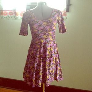 Floral print dress