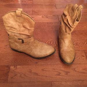 tan cowboy boots
