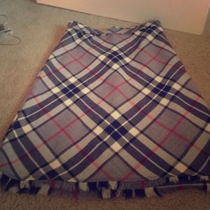 Jcrew plaid skirt