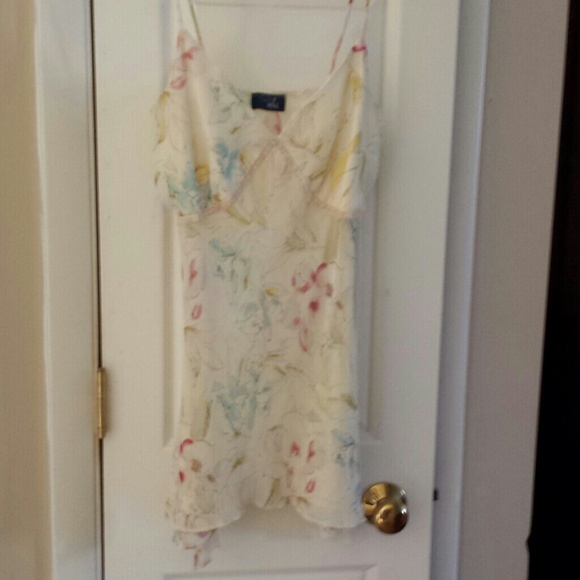 Summer floral design see thru