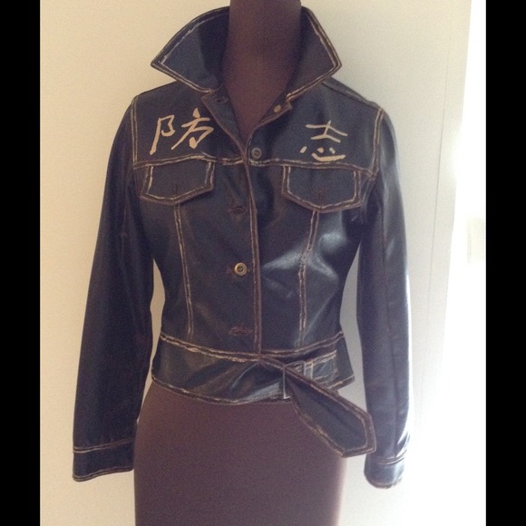 Leather jacket