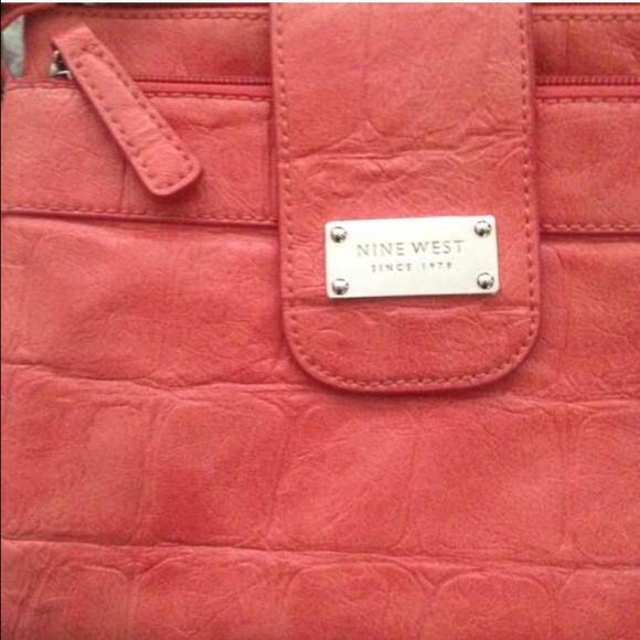 Coral Nine West Purse - Picture 3 of 4