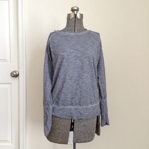 Gray DKNY top