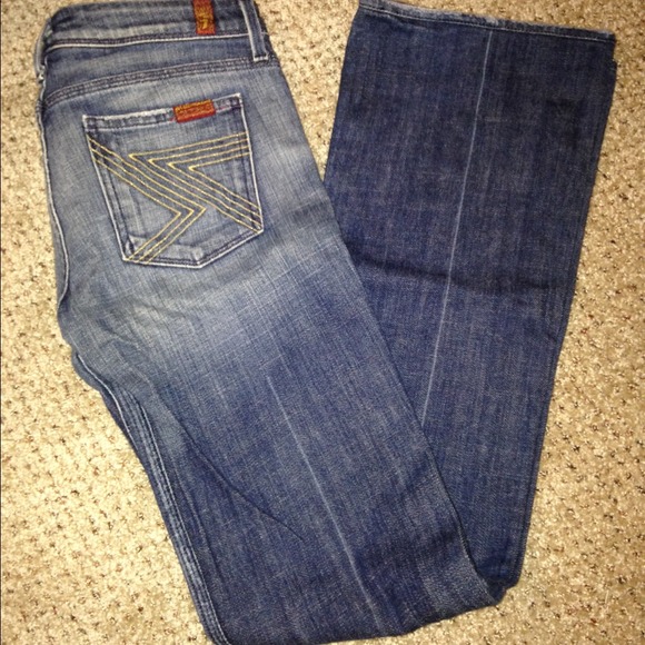 7 For All Mankind. Flynt pocket jeans. Size 26