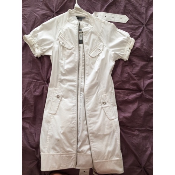 Armani brand new white dress
