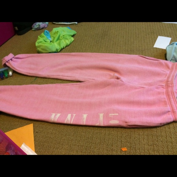 Vs pink sweat pants