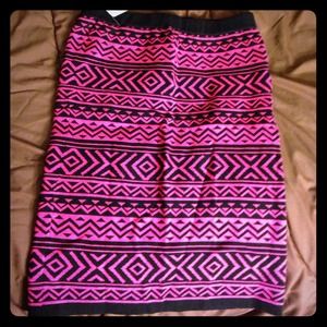 Bandage Skirt tribal print