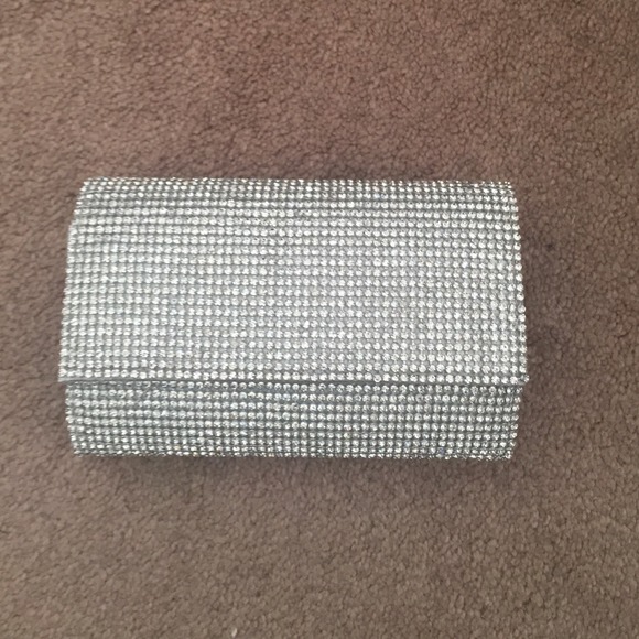 Stunning rhinestone clutch!