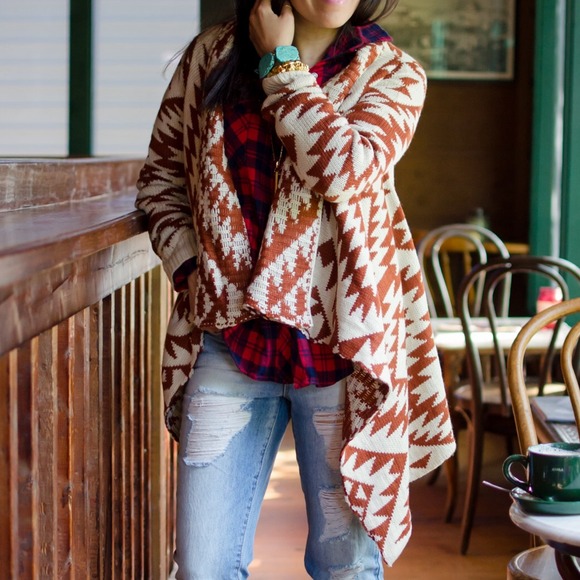 Forever 21 Aztec Sweater