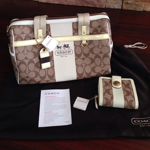 PRICE DROP! Coach Satchel & Wallet Bundle