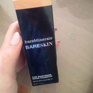 Bareminerals bare skin foundation (darker shade)