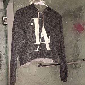 CROPPED STYLE HOODIE *LA*