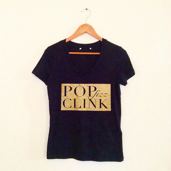 Pop Fizz Clink Glitter Graphic Tee - Picture 3 of 4