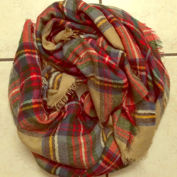 Knock off Zara blanket scarf!