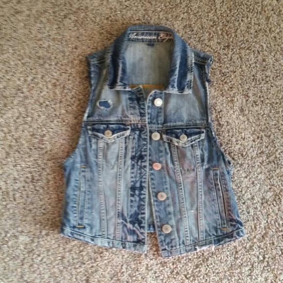 RESERVED denim vest