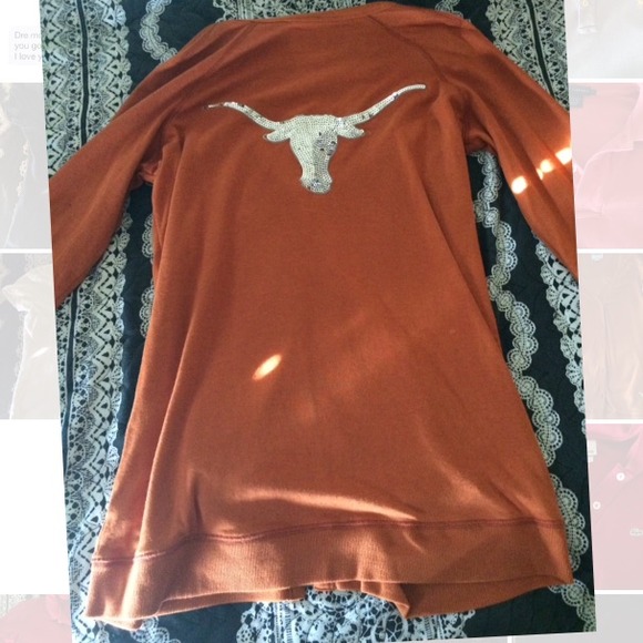 VS PINK UT Longhorn Cardigan