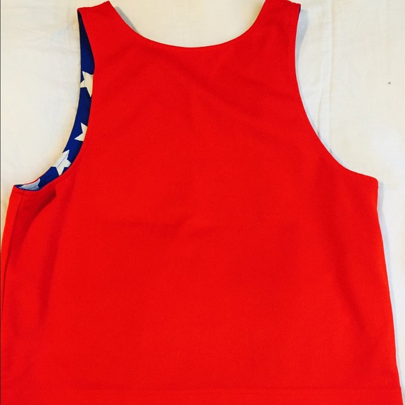 REVERSABLE wonder woman tank, love it! - Picture 2 of 4