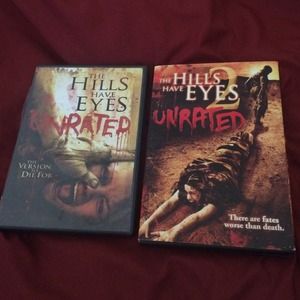 2 Hills have Eyes DVD's.