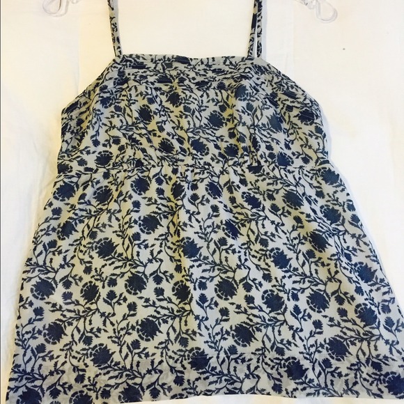 Fresh spaghetti strap flower pattern blouse - Picture 1 of 3