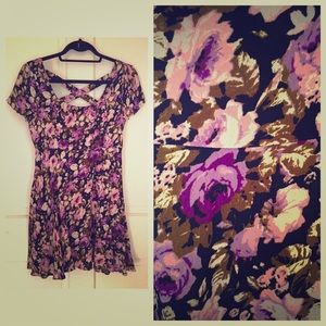 Floral Crepe Dress
