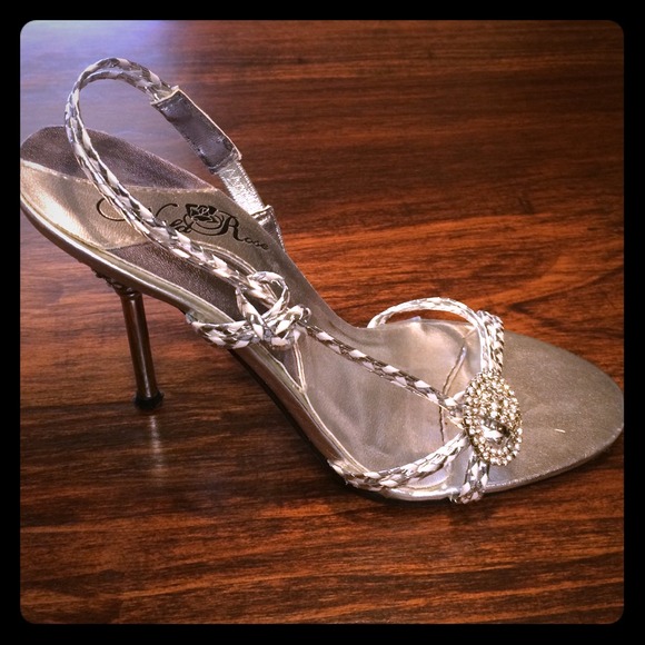 Size 6 Silver Heels
