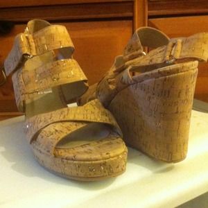 Donald J. Pliner Gretel Cork Wedge Sandals