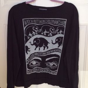 Long Sleeve Elephant Tee