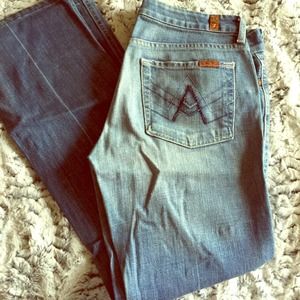 Seven for all mankind Crystal A pocket!