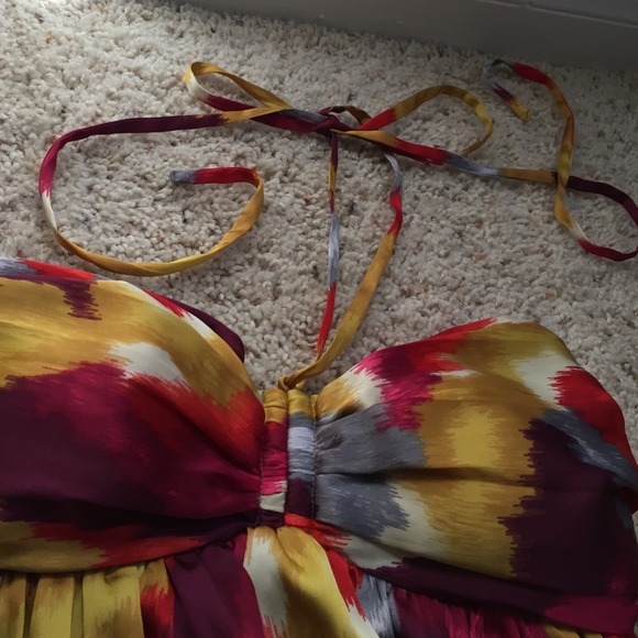 Silk Halter Dress - Picture 2 of 3