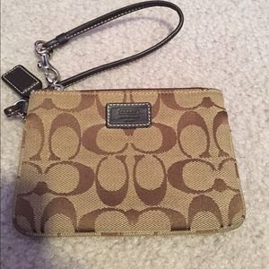 Coach wristlet